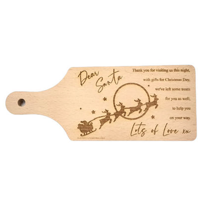 Dear Santa Xmas Serving Board