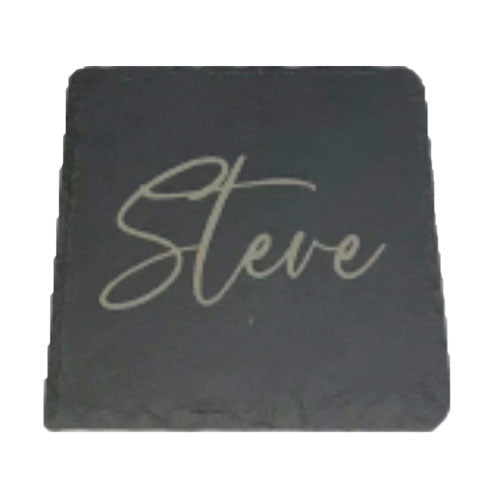 personalised name coaster